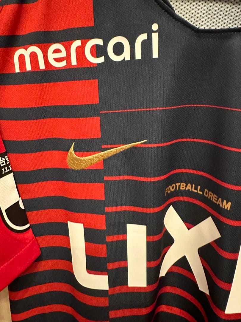 2019 NIKE 鹿島アントラーズ　選手支給ユニフォーム　 内田篤人