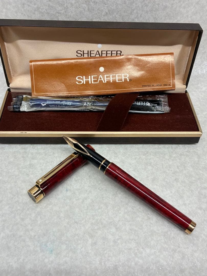 未使用/SHEAFFER/シェーファー/万年筆/タルガ/ペン先14K/585