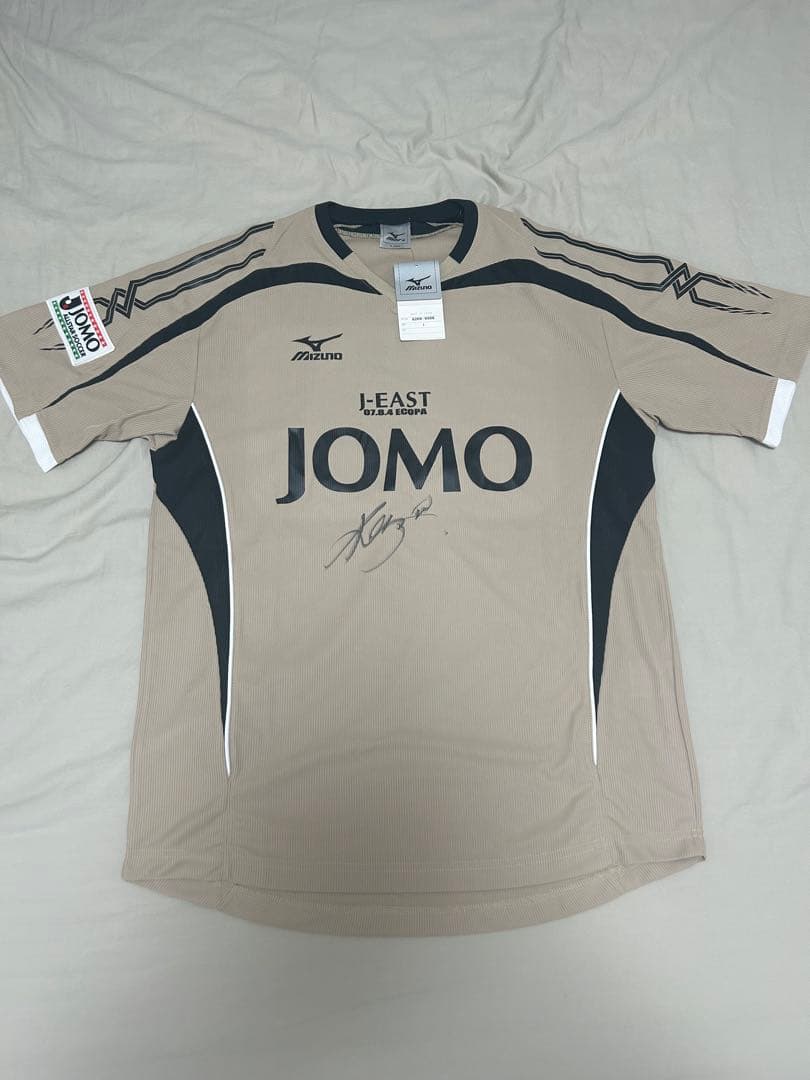 サイン入り　三浦知良 カズ JOMOCUPユニフォーム 新品未使用