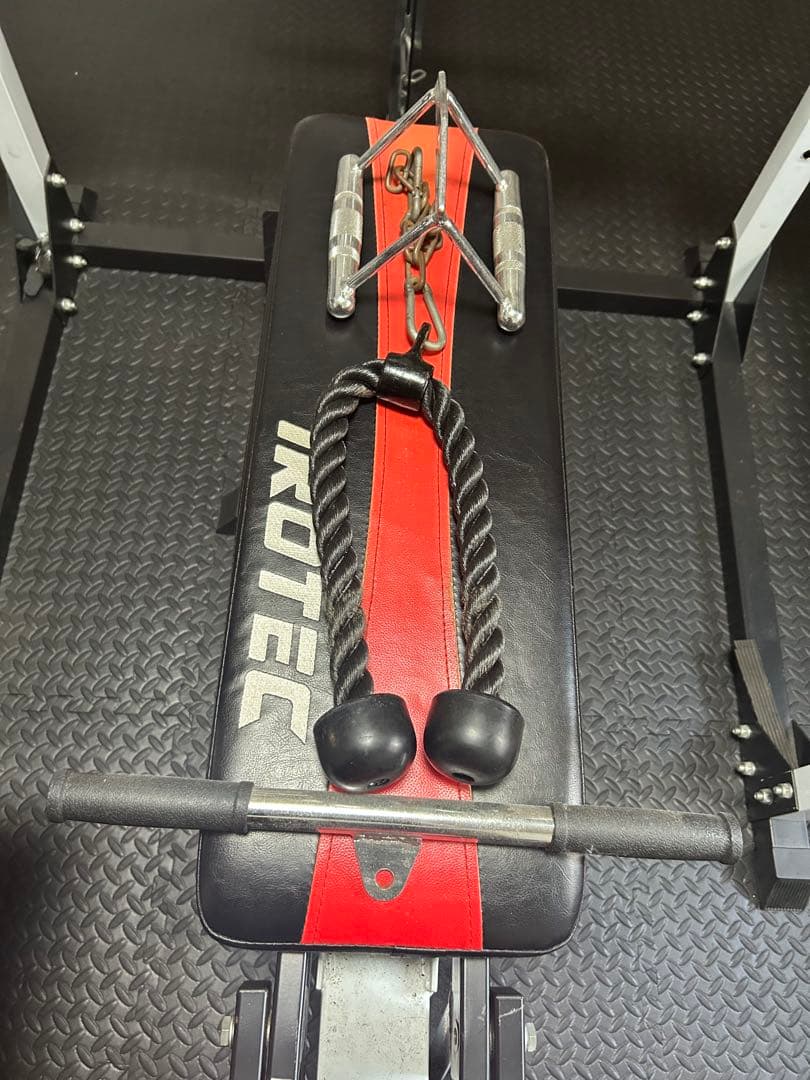 IROTEC トレーニングベンチ　パワーラック