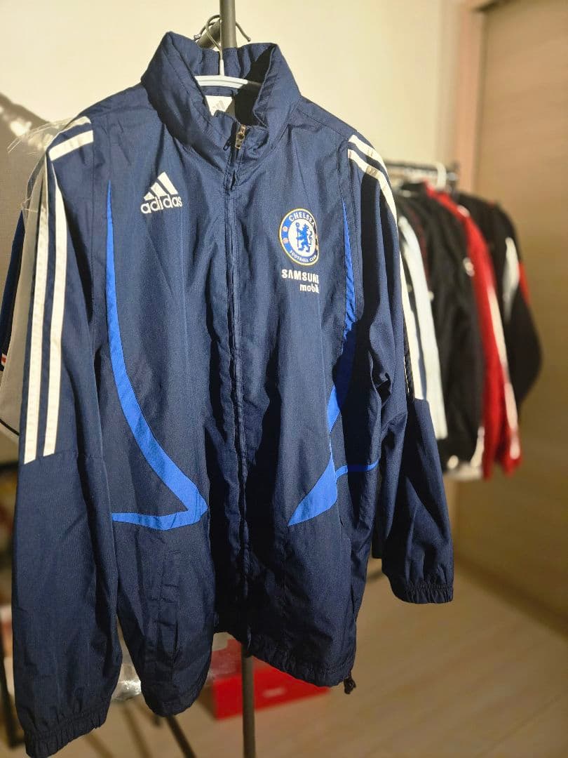 【​希少】06/07 チェルシー 正規品 アディダス オールウェザージャケット