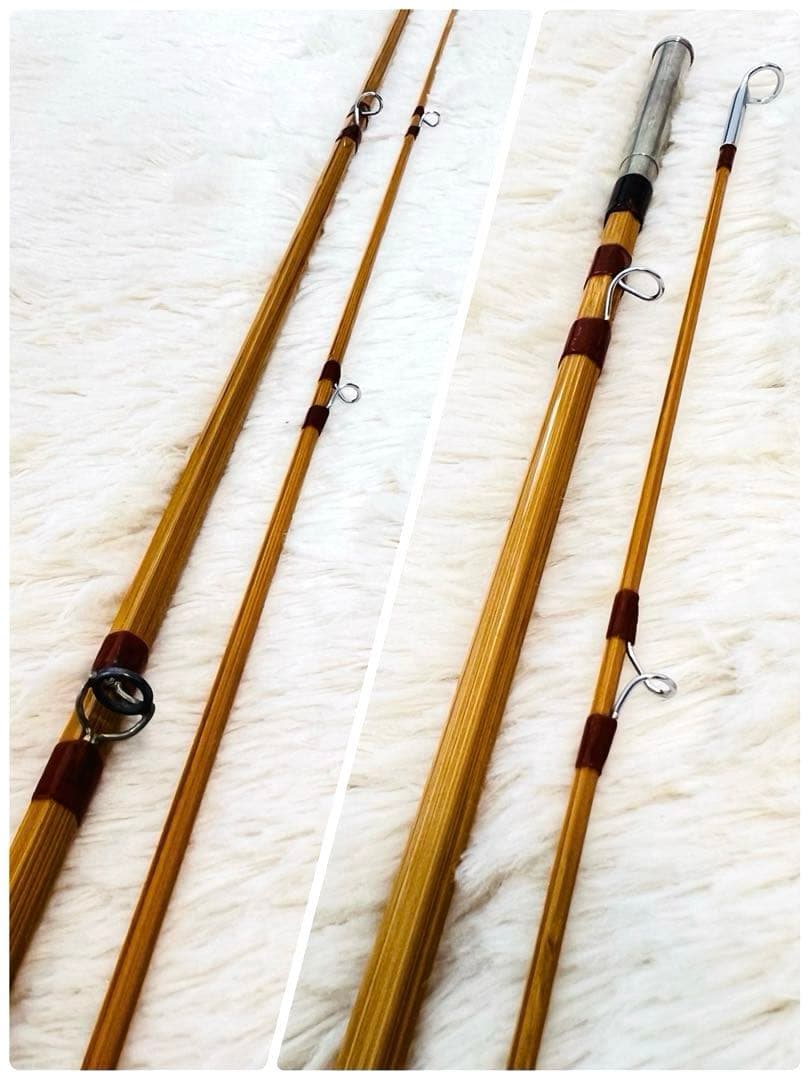 【超希少!】 クリハラロッドクラフト フライロッド バンブーロッド K-203