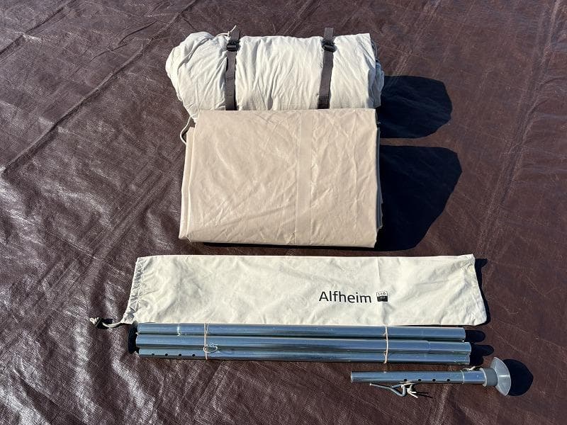 NORDISK Alfheim 12.6 フロア付き 難あり