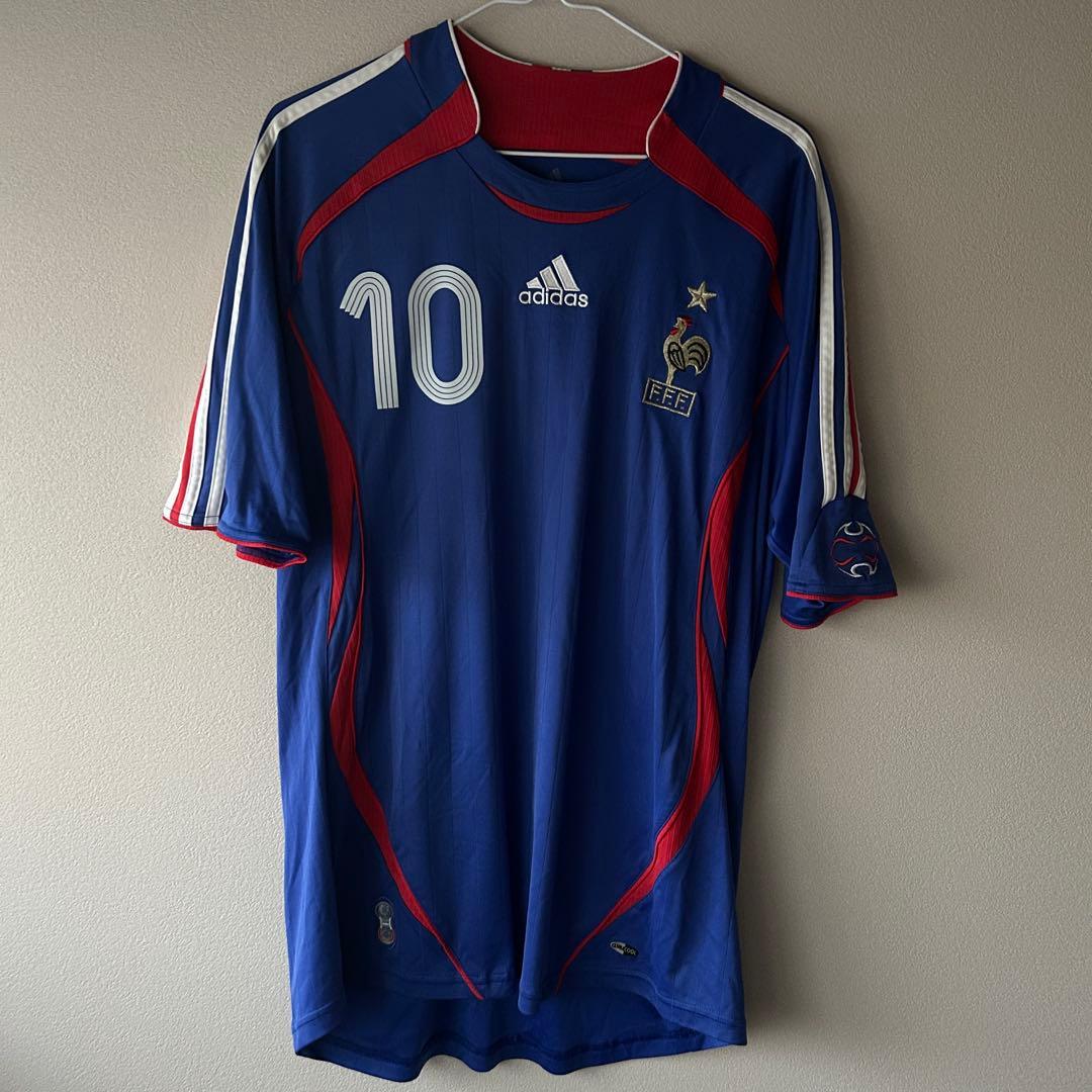 【正規品】　06-08 フランス代表　ジネディーヌ・ジダン　ユニフォーム