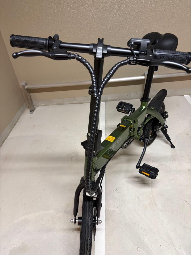 【中古】Hold On 折り畳み電動自転車 Q1 7.5Ah