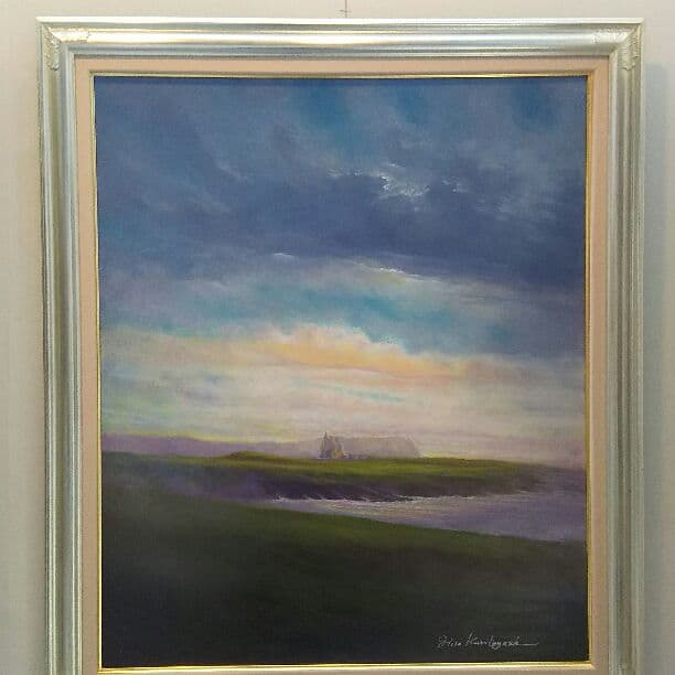 油絵（アイランド風景画）F20号 727mm x 606mm