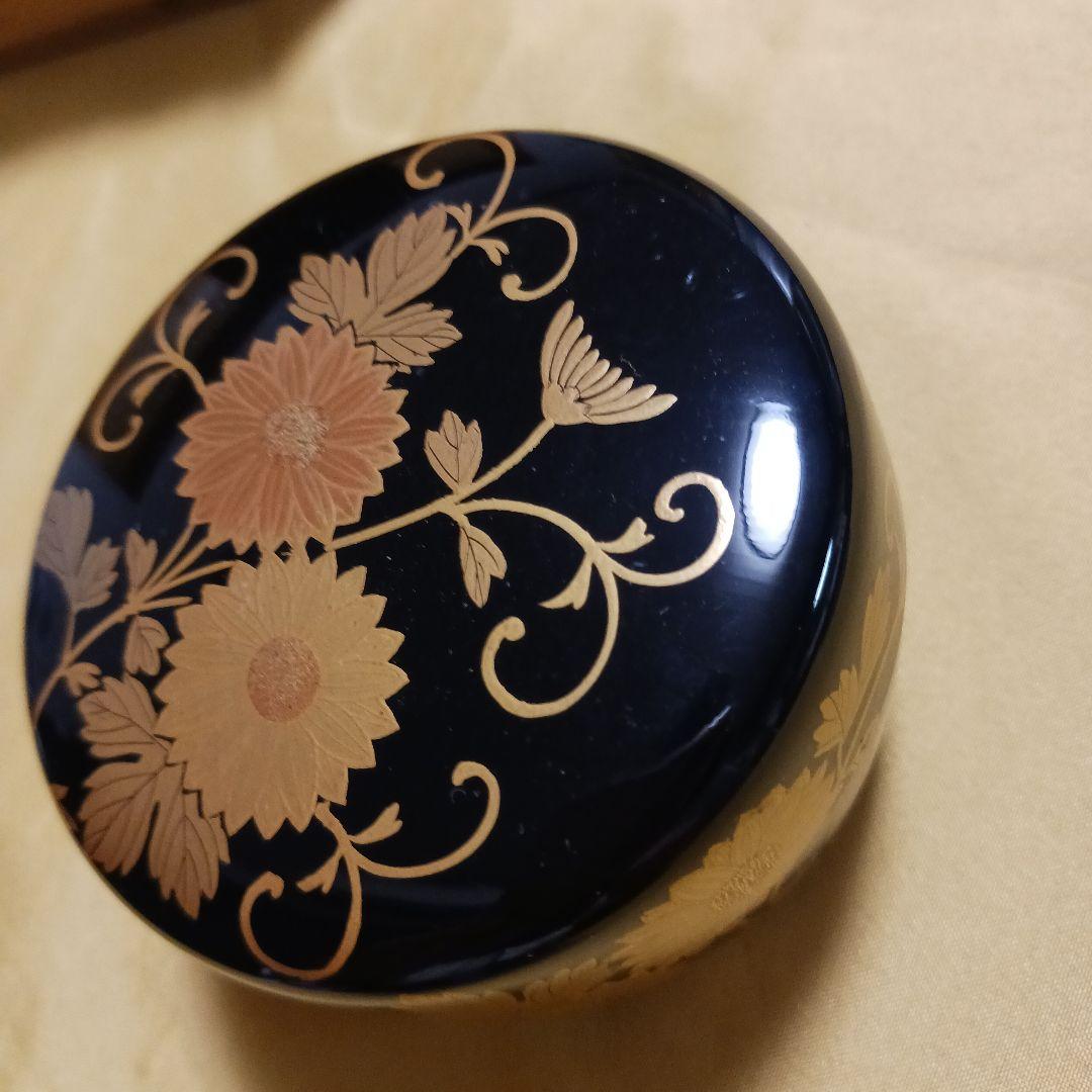 【茶道具】棗　菊　司峰