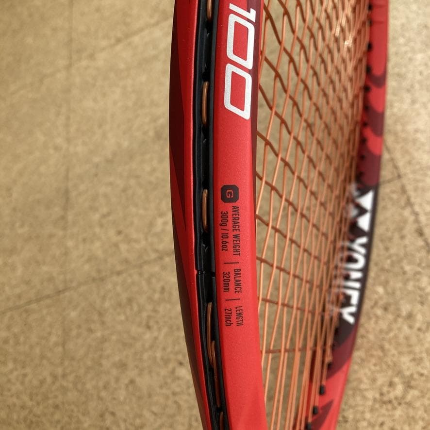 YONEX VCORE 100 G2サイズ 2018年モデル テニスラケット