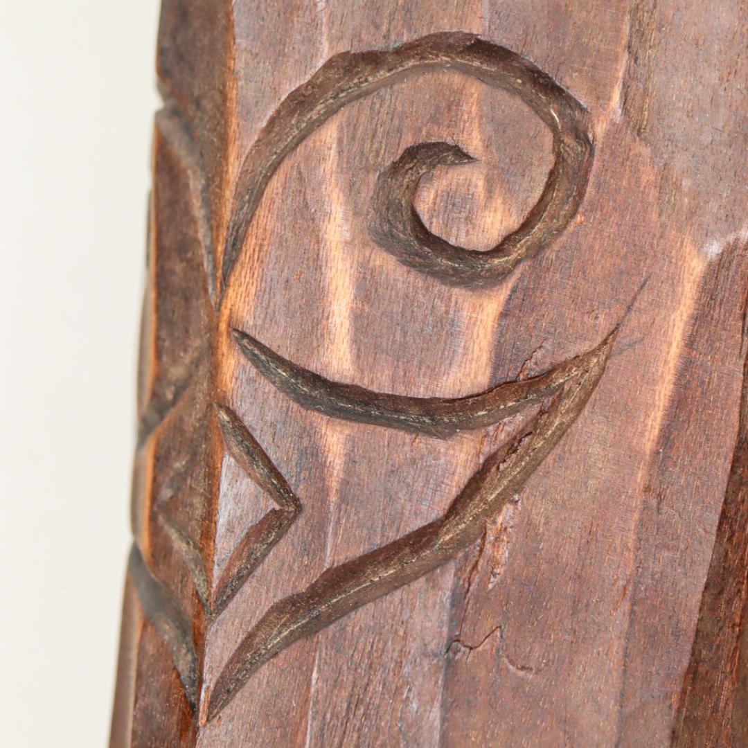 アイヌ彫刻 ニポポ 木彫 置物 民芸品