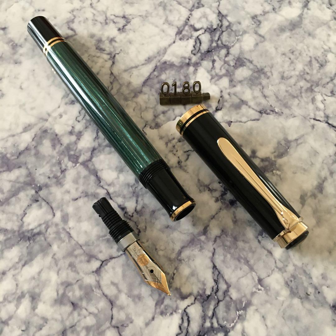 #0180 オーバーホール済み 万年筆 ペリカン M400 14k