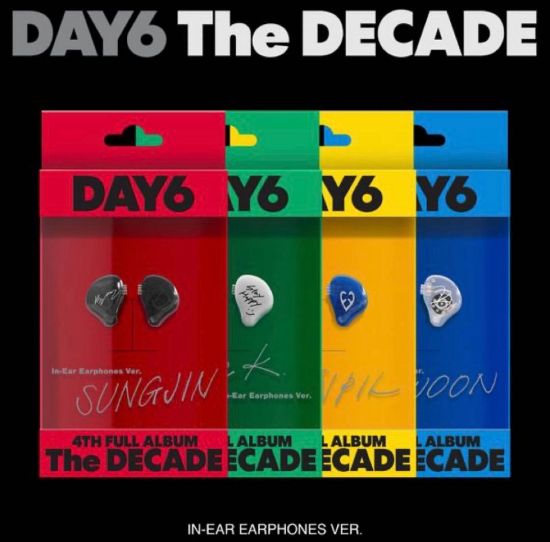 新品♡DAY6 The DECADE Earphone Ver.Young K