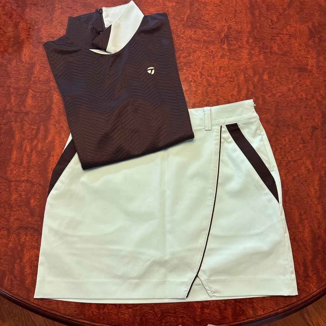 レディース ゴルフシャツ＆スカートセット ゴルフウェア