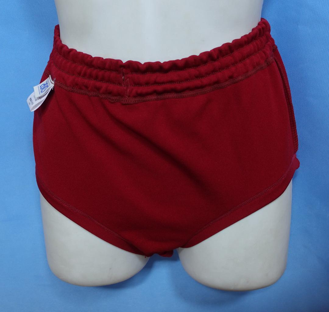 アシックス　ジェレンク　U-718　新品　ナイロン　ブルマ　エンジ・緑　２枚