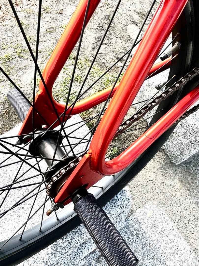 24インチBMX新品ペグ、不具合無し。