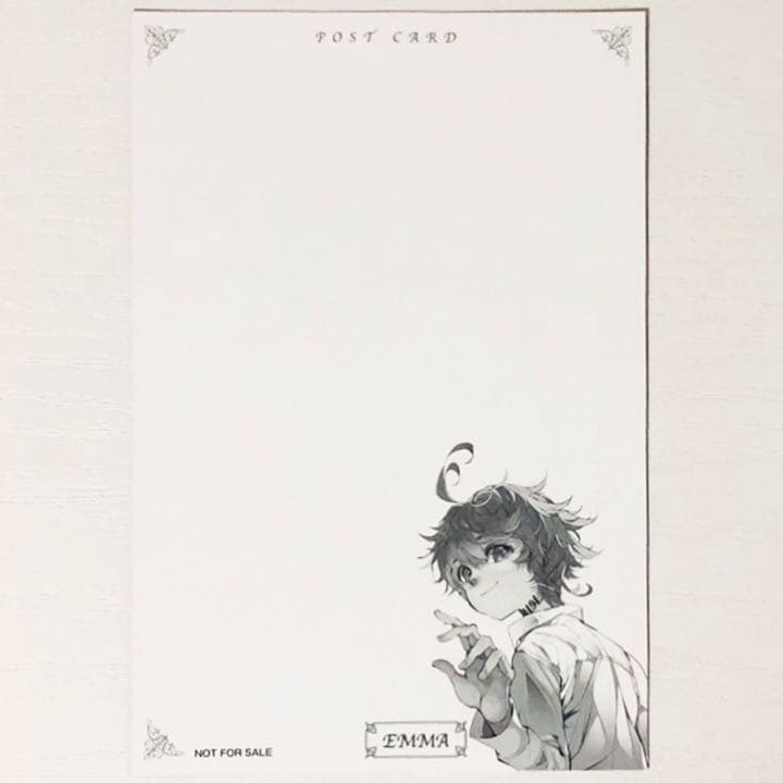 新品★映画★約束のネバーランド★特典★ポストカード★4点セット