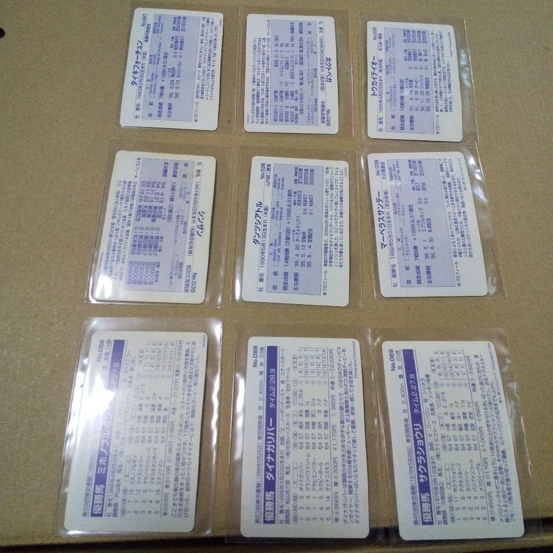 まねき馬倶楽部 ゴールドカード 、トウカイテイオー訂正版