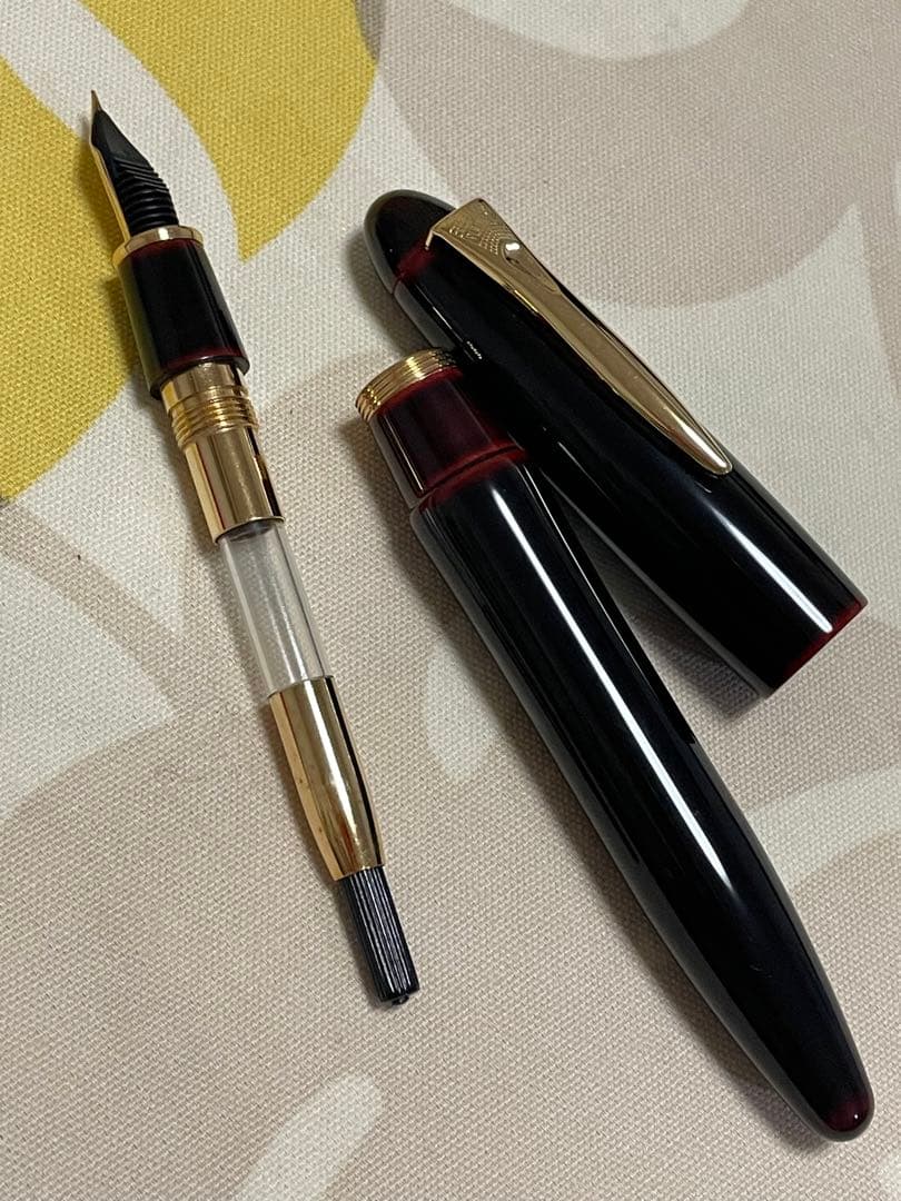 プラチナ万年筆出雲　溜塗