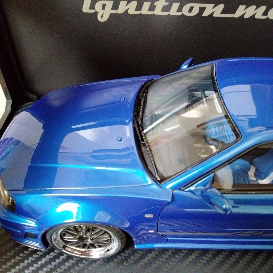 自動車 ignition 1/18 TRUST GReddy 34RX IG3226