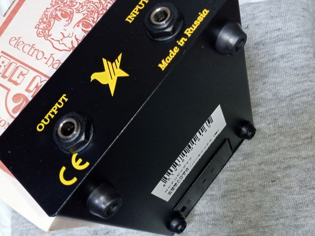 希少美品/黒マフ後期 ロシアンマフ Muff エレクトロハーモニックス∼ファズ