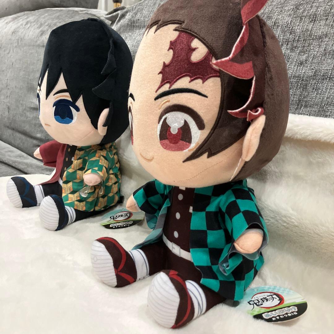 鬼滅の刃 ぬいぷりけ　おすわりBIG1 冨岡義勇 竈門炭治郎 セット【最安値】