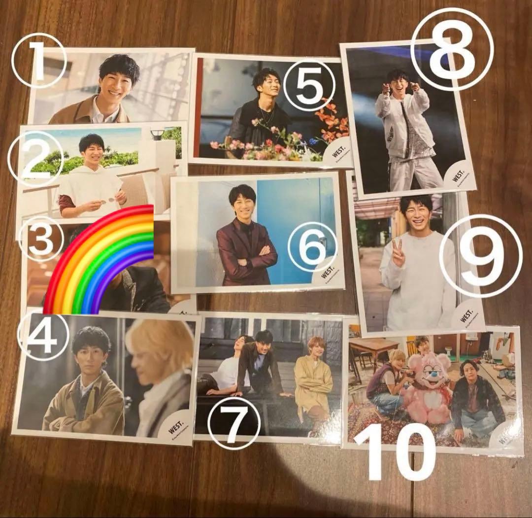 公式フォト　WEST. 濵田崇裕　はまちゃん　2023・24・25年