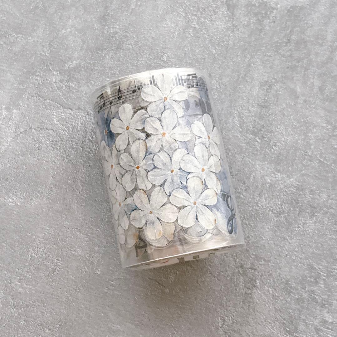 木皆原创《雪蓝之约》海外マスキングテープ マステ 【2727】