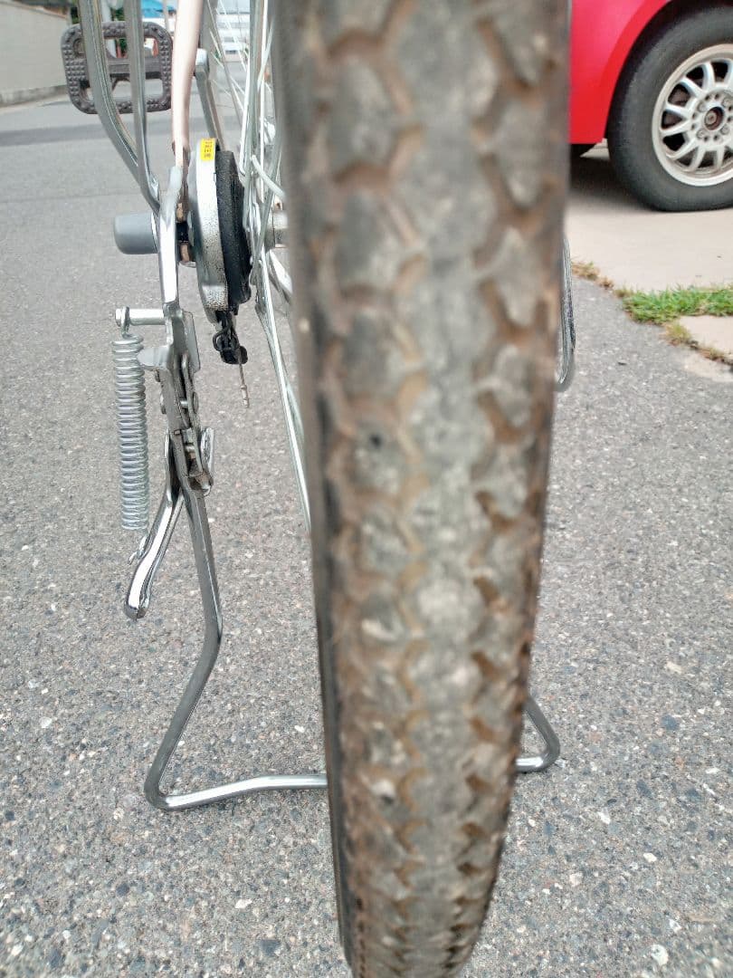 シャンパンピンクの可愛い自転車　ママチャリ　26インチ 群馬　埼玉　栃木