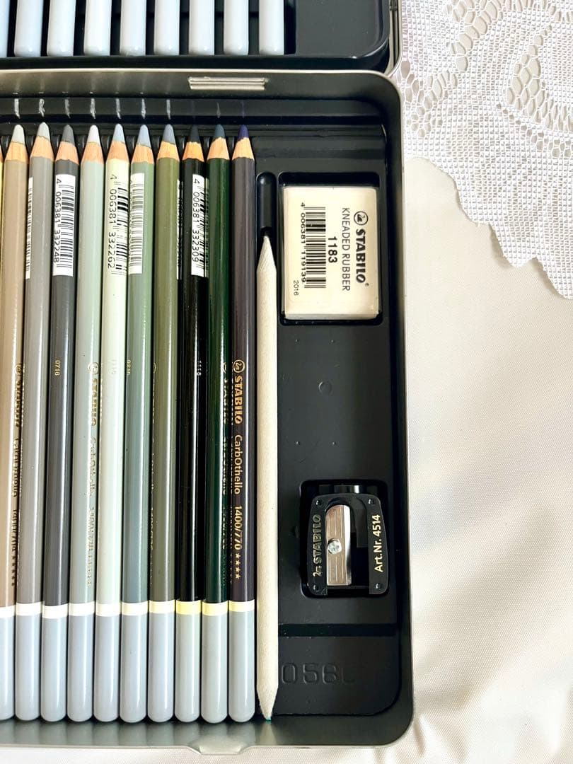 N*l様 スタビロ カーブオテロ 60色 パステル色鉛筆