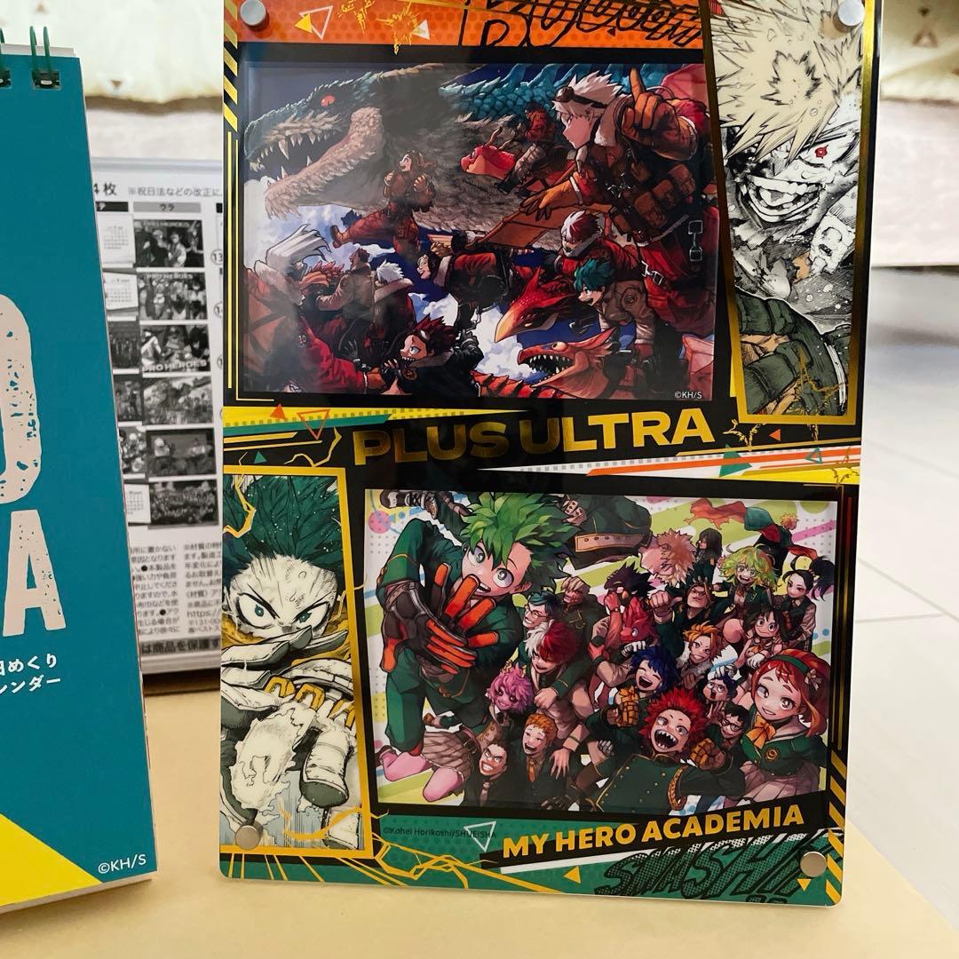 僕のヒーローアカデミアJCS限定アクリルスタンドカレンダー 原画展万年カレンダー