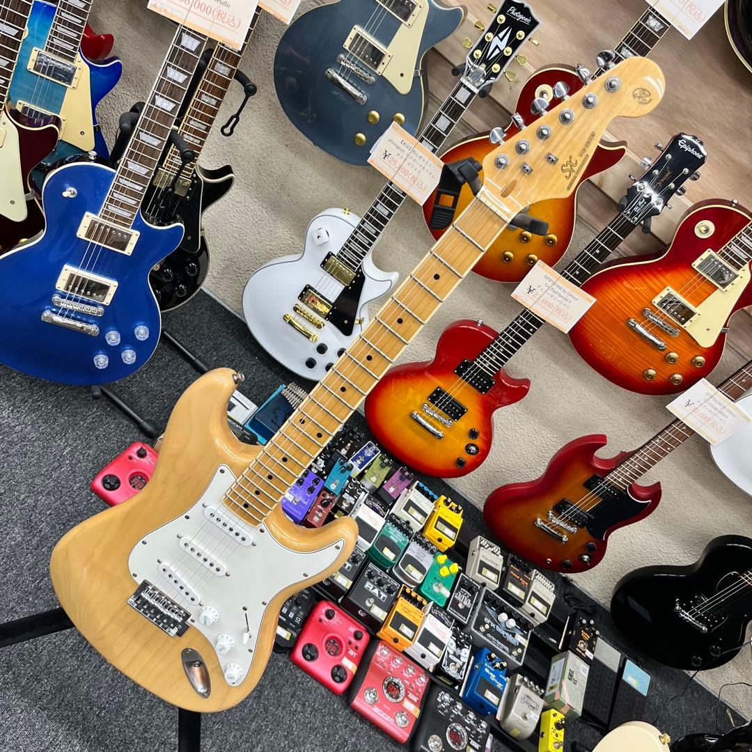 【11143】 SX VTG series ストラトキャスタータイプ ナチュラル