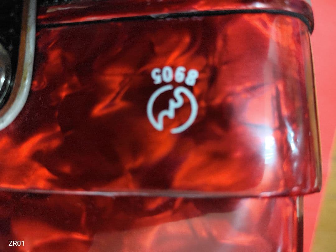 YAMAHA アコーディオン 赤 マーブル模様