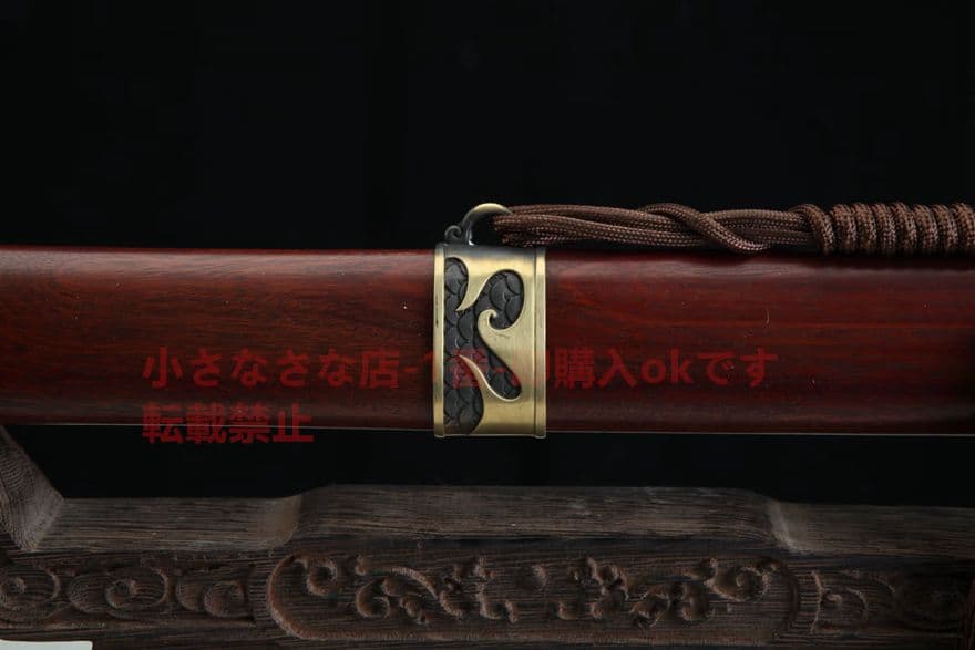 火鱗苗刀 古兵器 武具　刀装具　日本刀　模造刀 居合刀 長尺