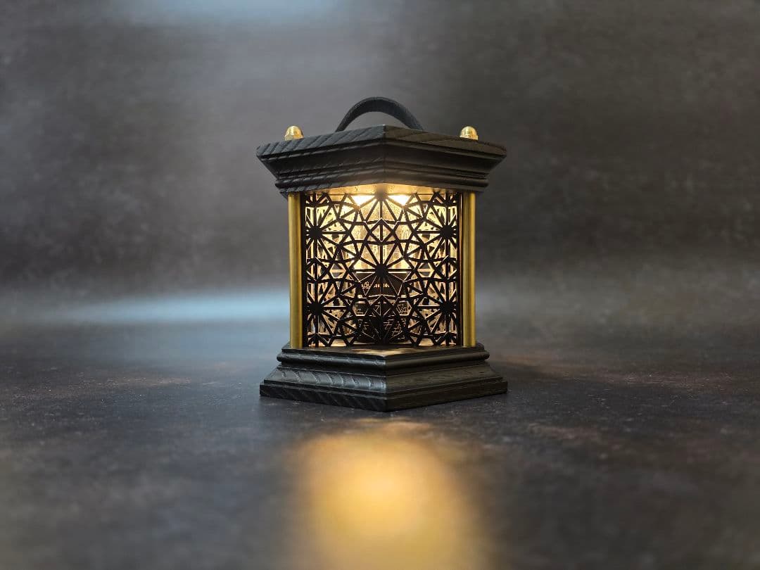 ゴールゼロ・38灯・ミニマライト対応 ランタンシェード カバー リンド ブラック