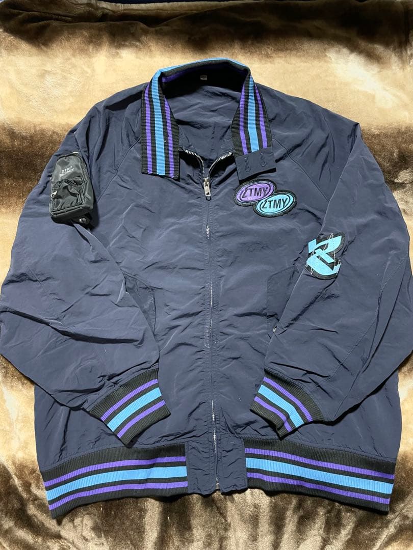 ずっと真夜中でいいのに。VARSITY JACKET(Navy) Lサイズ