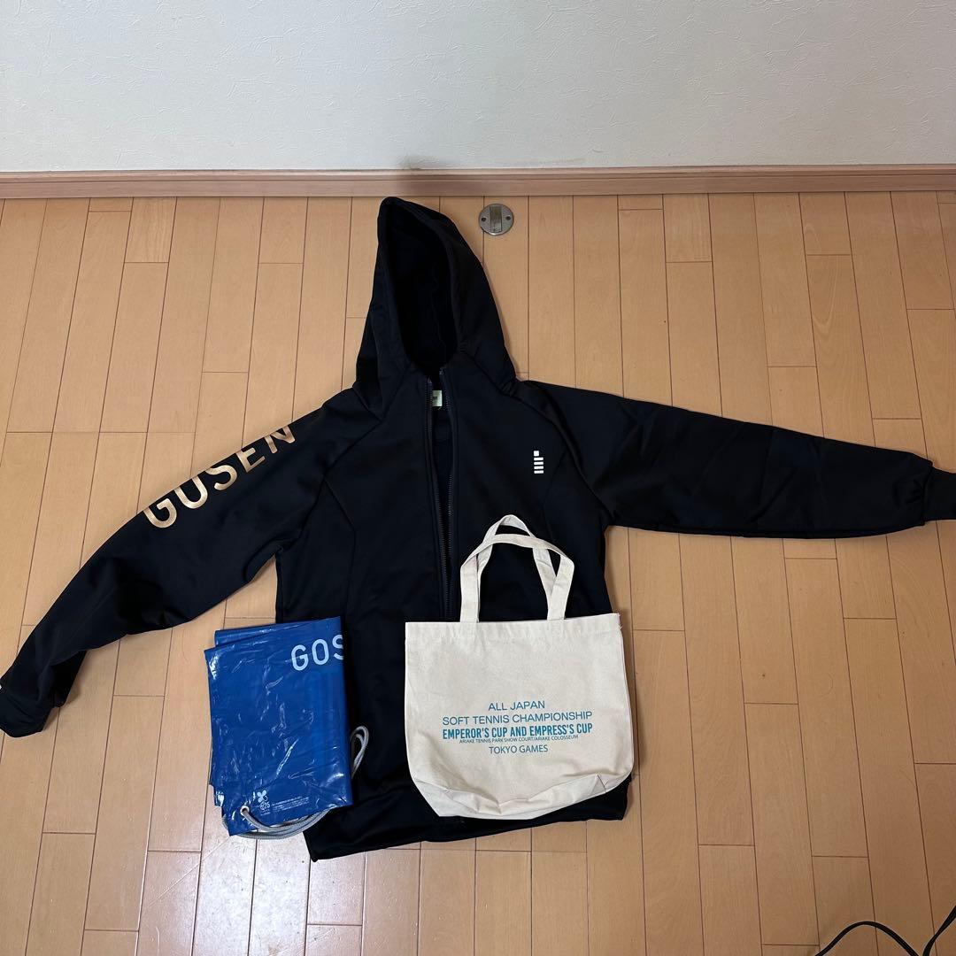 【おまけ付き】 GOSEN ボンディングパーカー W21A03 Lサイズ 限定