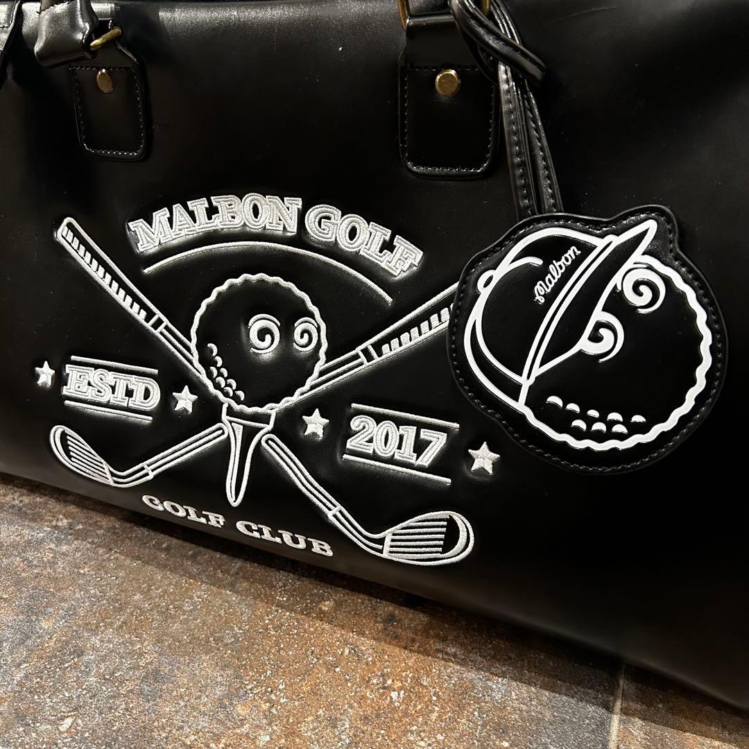 Malbon Golf ボストンバッグ ショルダー付き