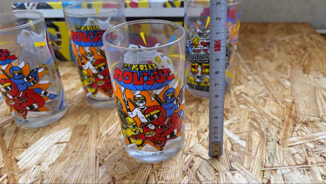 【レア】カクレンジャー グラスセット 5個 未使用品