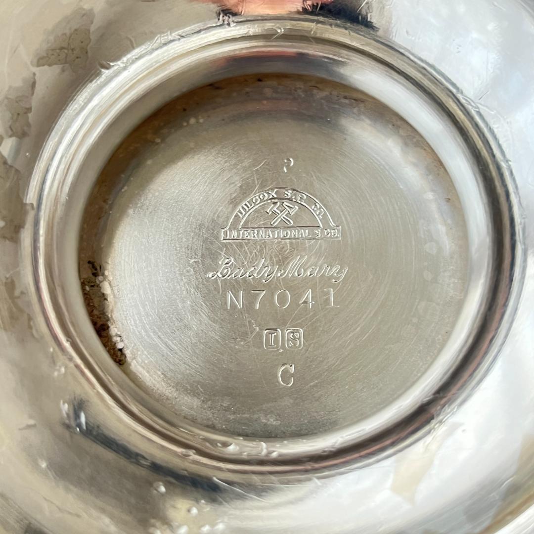 【Wilcox】【Lady Mary】コーヒーサービス 3点 果実のレリーフ