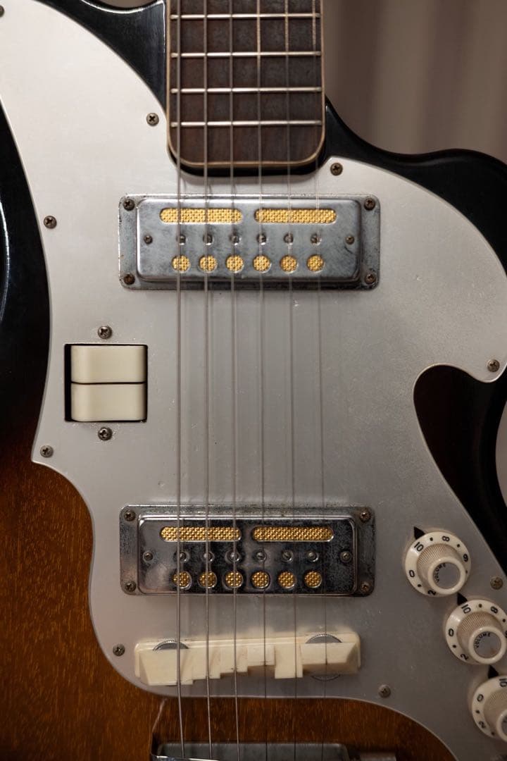 ギター ZENON ES-70T Gold Foil pick up