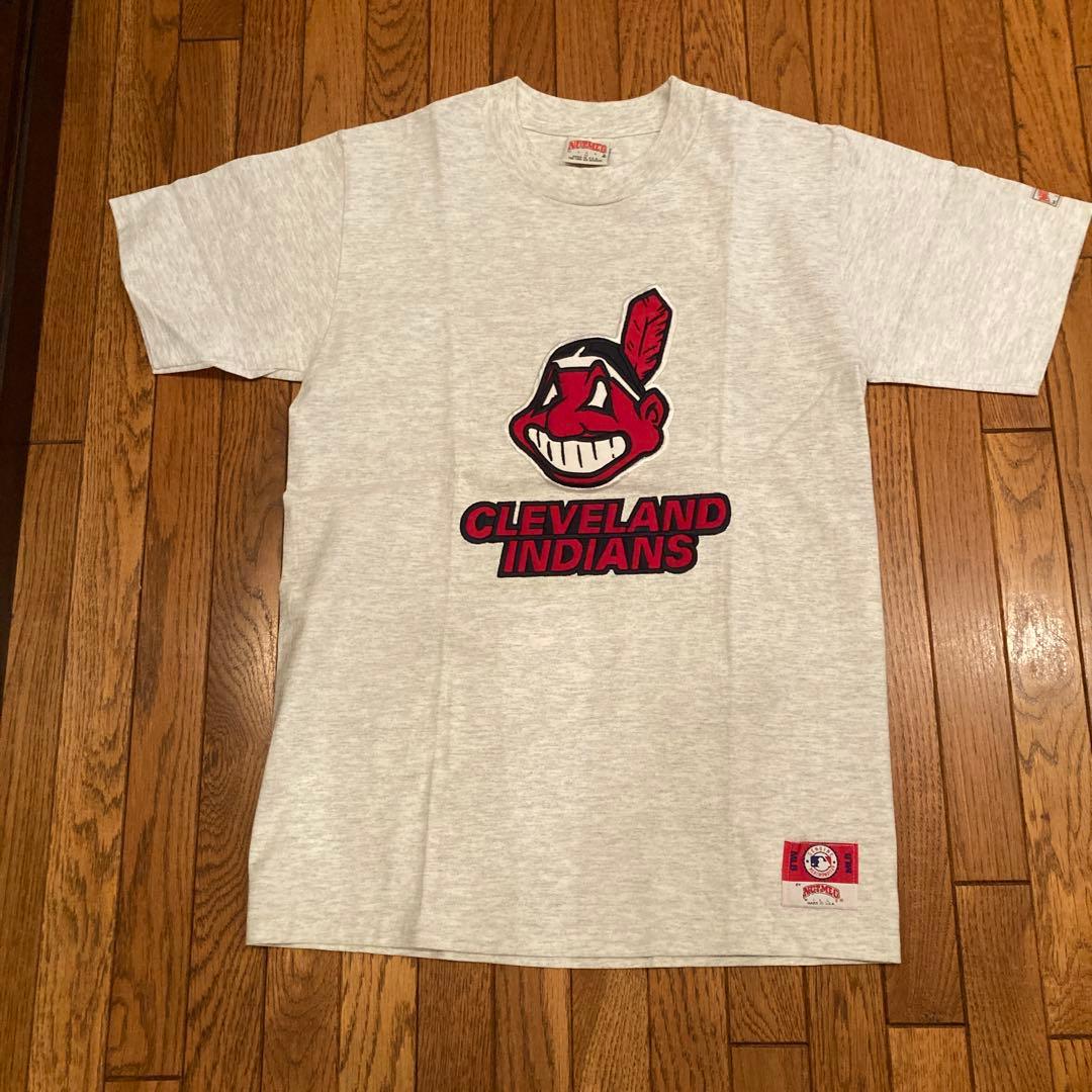 CLEVELAND INDIANS Tシャツ グレー