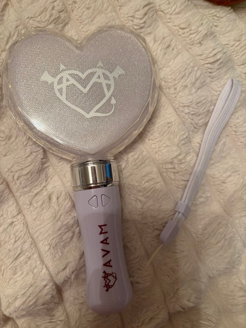 AVAM ペンライト ハート型 サイン入り