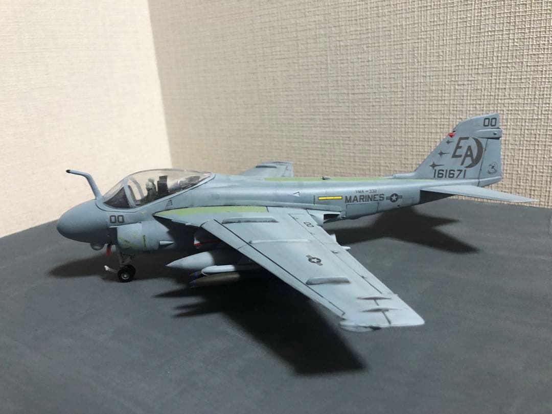 米海軍　A-6E プラモデル