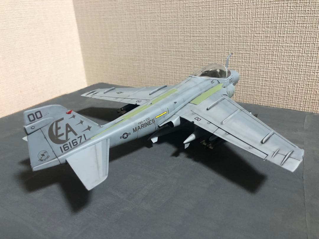 米海軍　A-6E プラモデル