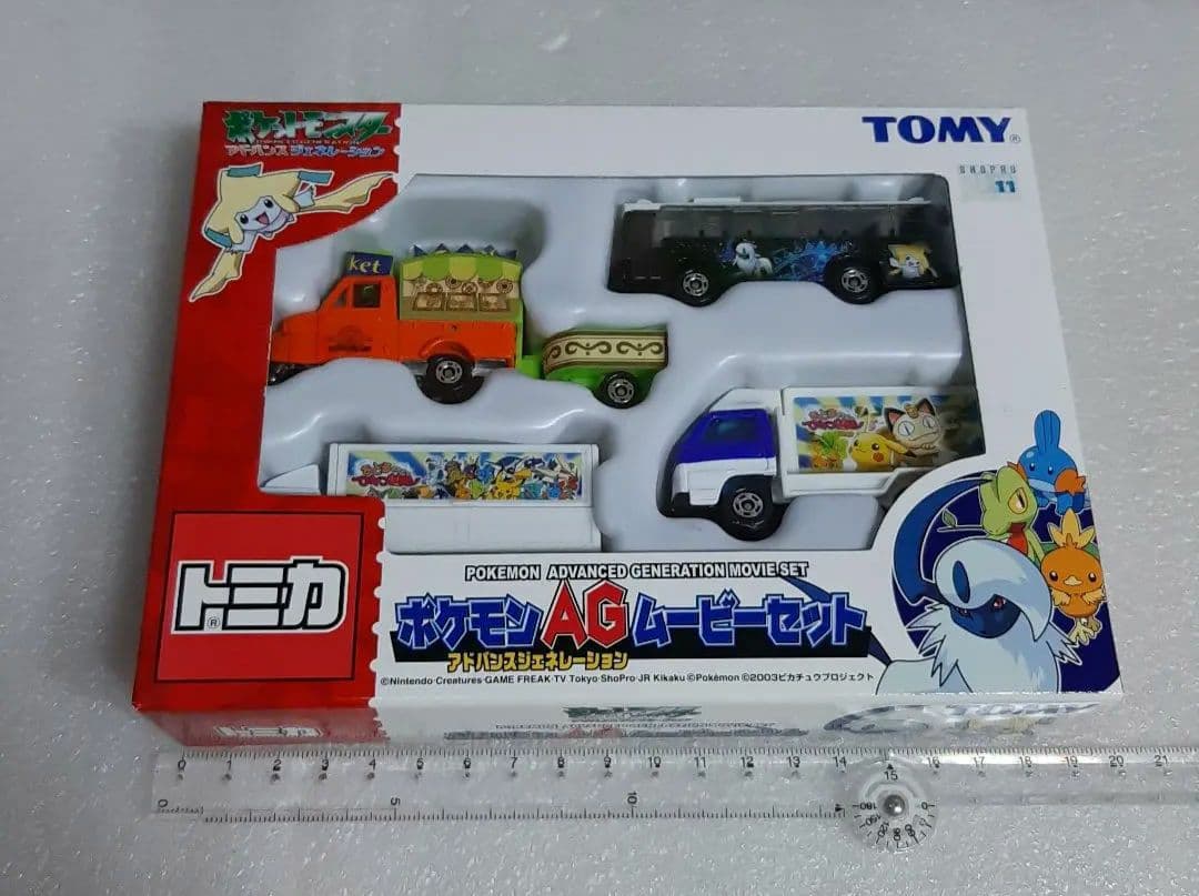 値下げ！トミカ ポケモン アドバンスジェネレーション ムービーセット ミニカー