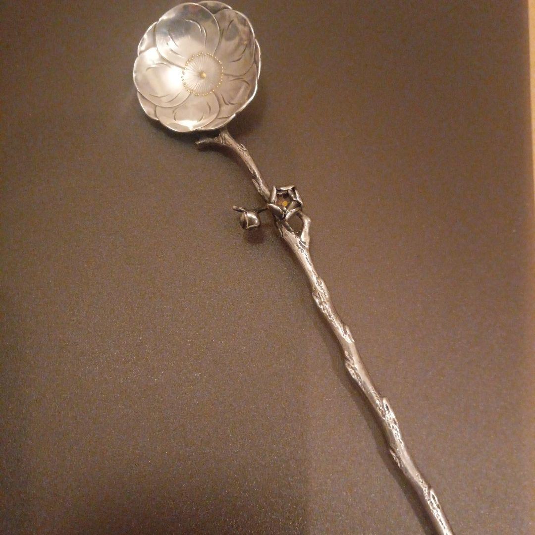 明治時代　銀スプーン　里帰り　アンティーク　骨董