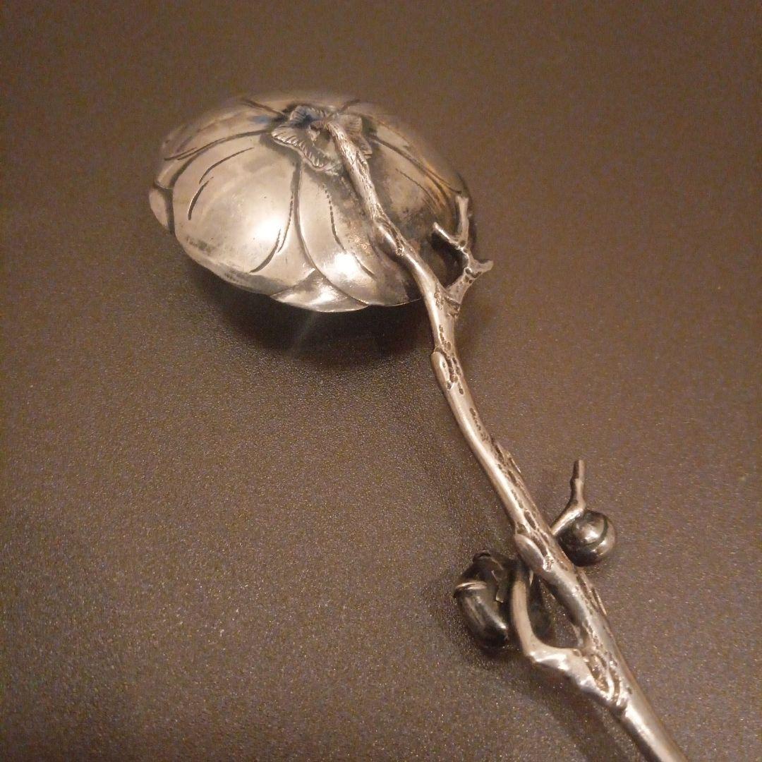 明治時代　銀スプーン　里帰り　アンティーク　骨董