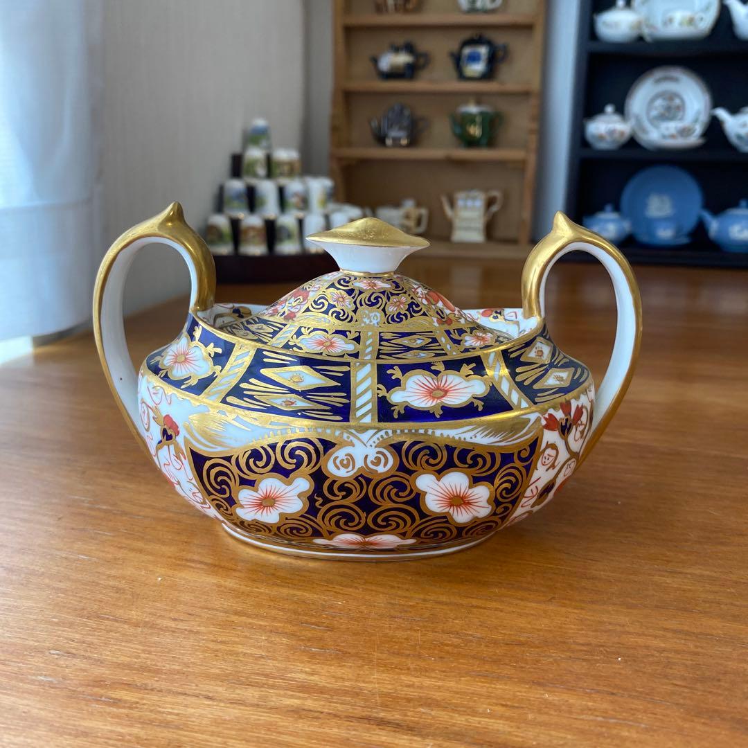 ロイヤルクラウンダービー　シュガーボウル　トラディショナル　イマリ　お砂糖入れ