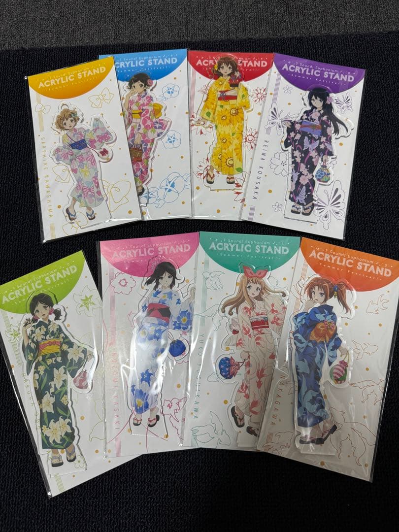 響け！ユーフォニアム 夏祭り　アクリルスタンド 8種