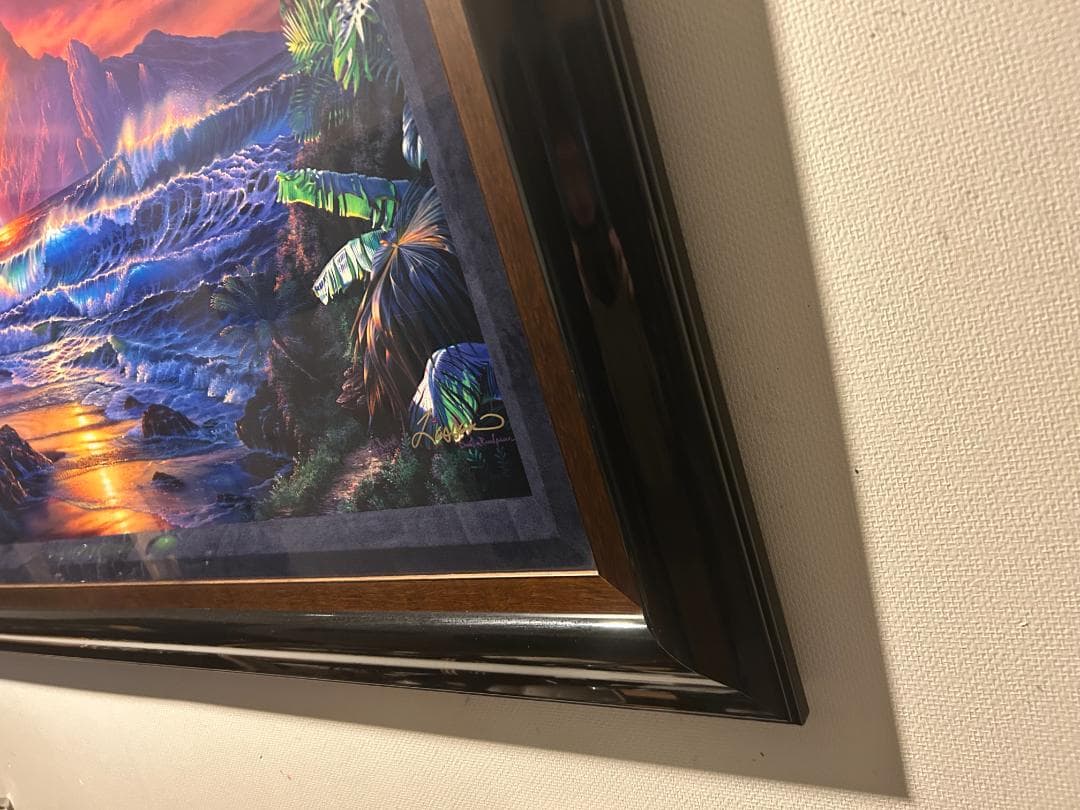 エスケープ Escape ラッセン Lサイズ 版画 真作保証 美品