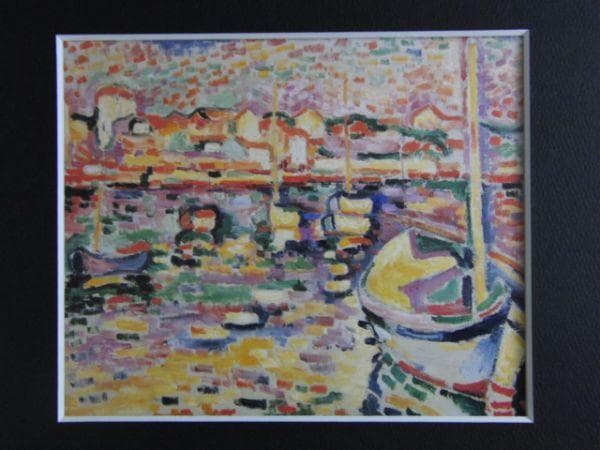 ジョルジュ・ブラック、レスタックの港、希少な画集より、状態良好